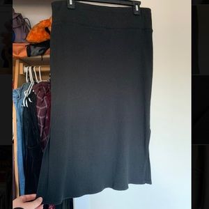 American Eagle AE + aerie ribbed knit midi skirt